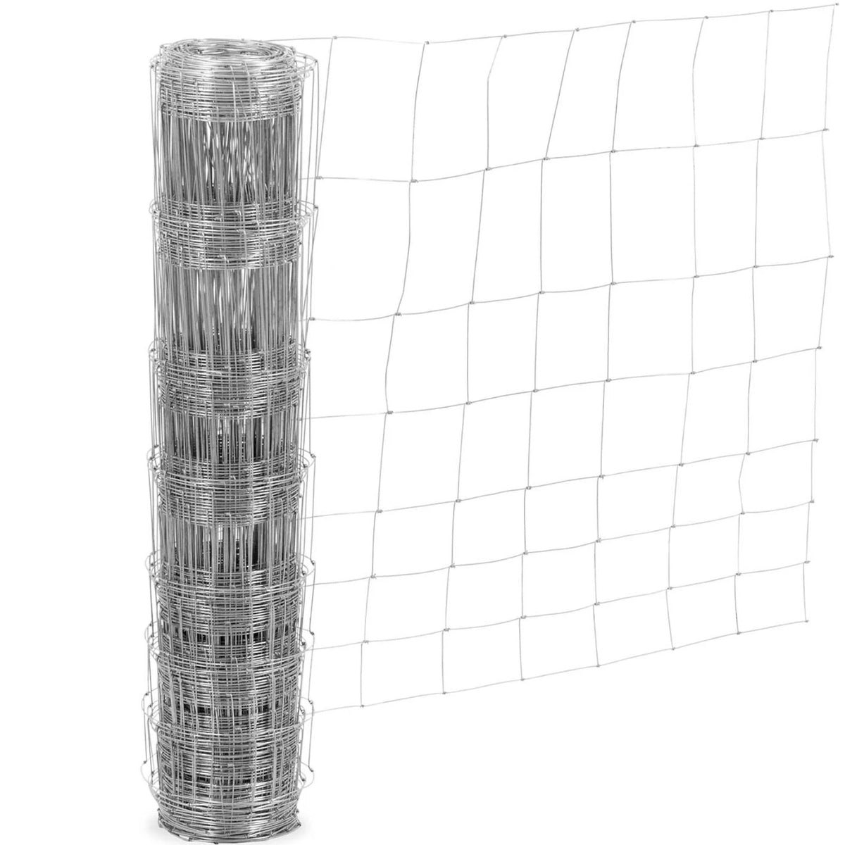 Fence mesh wood galvanized mesh 15 cm height 100 cm 50 m - Carlat