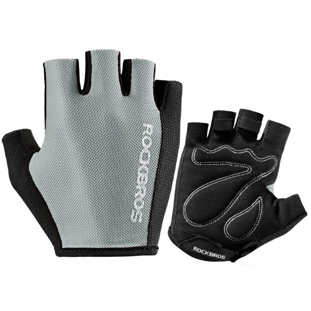 Fingerless cycling gloves, size XXL, gray - Carlat