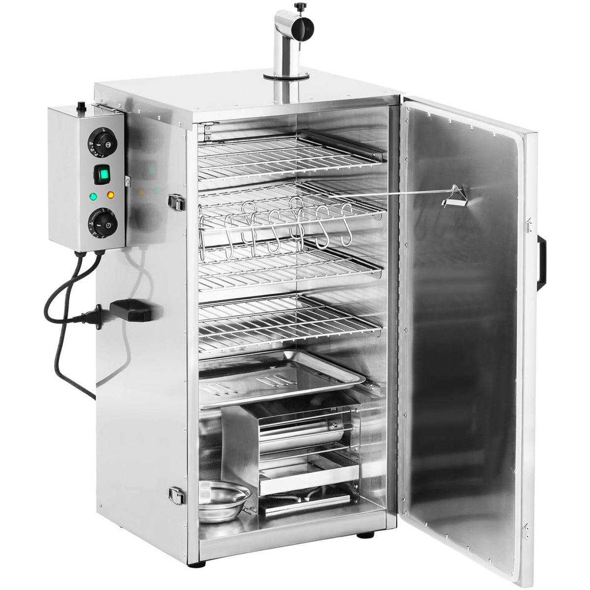 Fishing – Electric smoker, smoking oven, 4 grates, 105 l, - Carlat