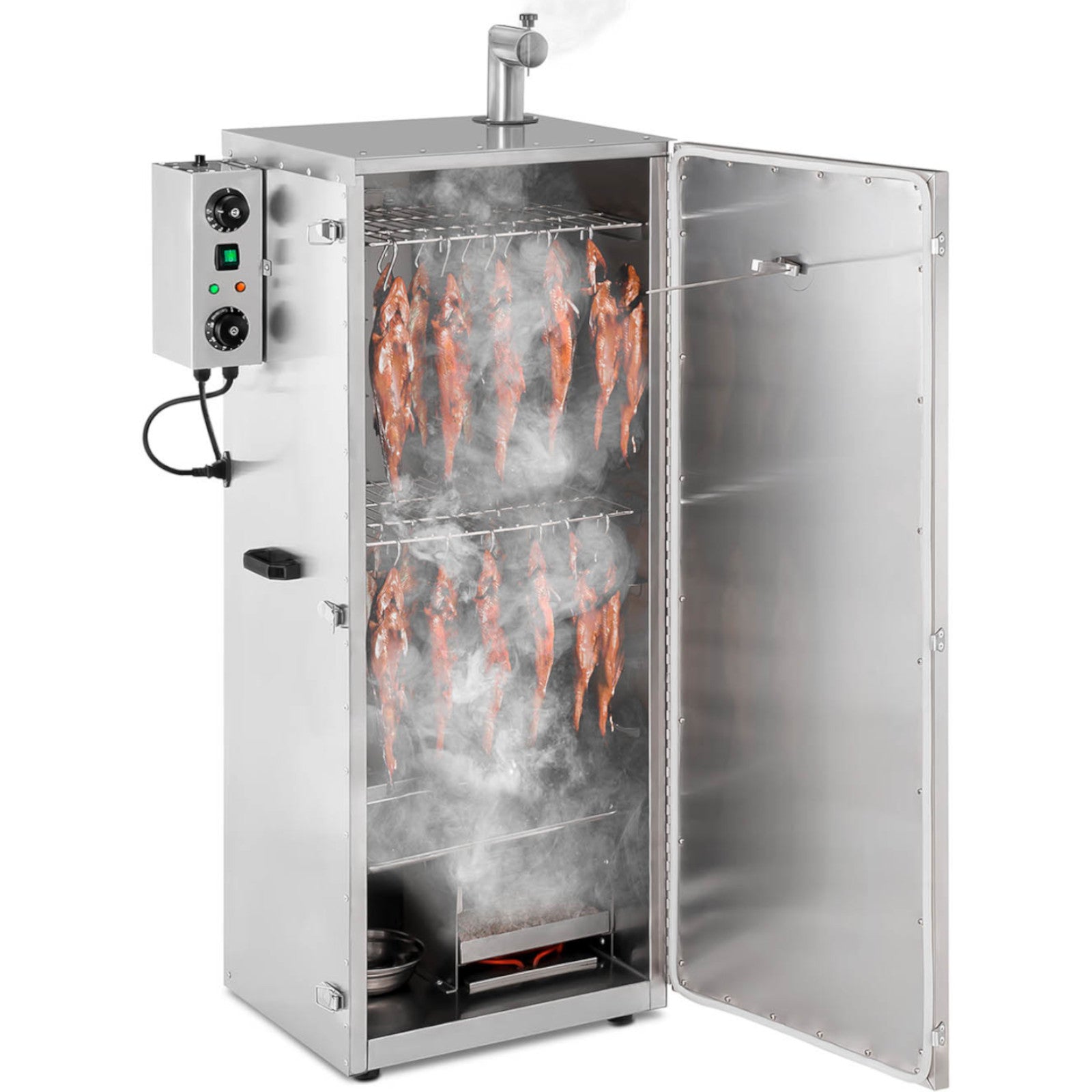 Fishing – Electric smoker, smoking oven, 8 grates, 147 l, - Carlat