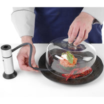 Fishing – Glass dome for smoking food on a plate - Carlat