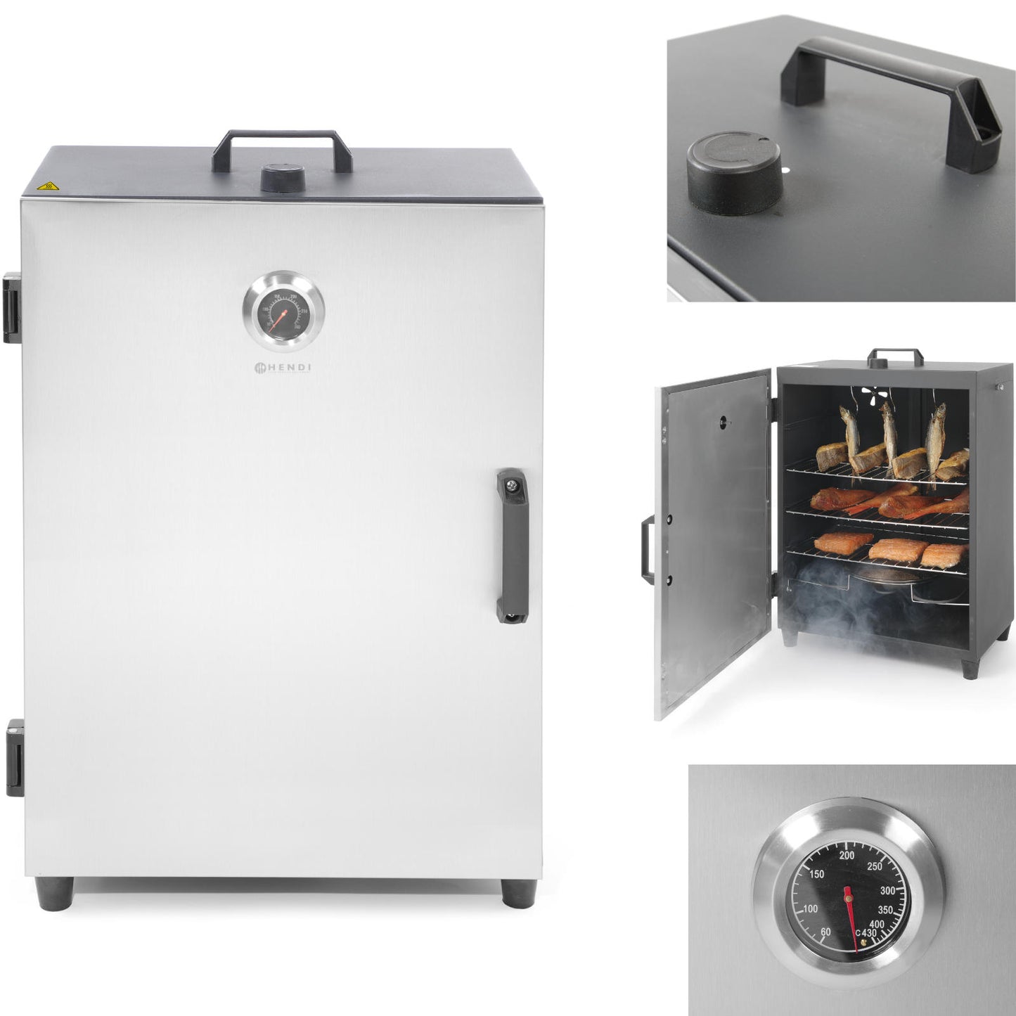 Fishing – Smoke oven, electric smoking cabinet, 1600W - Carlat