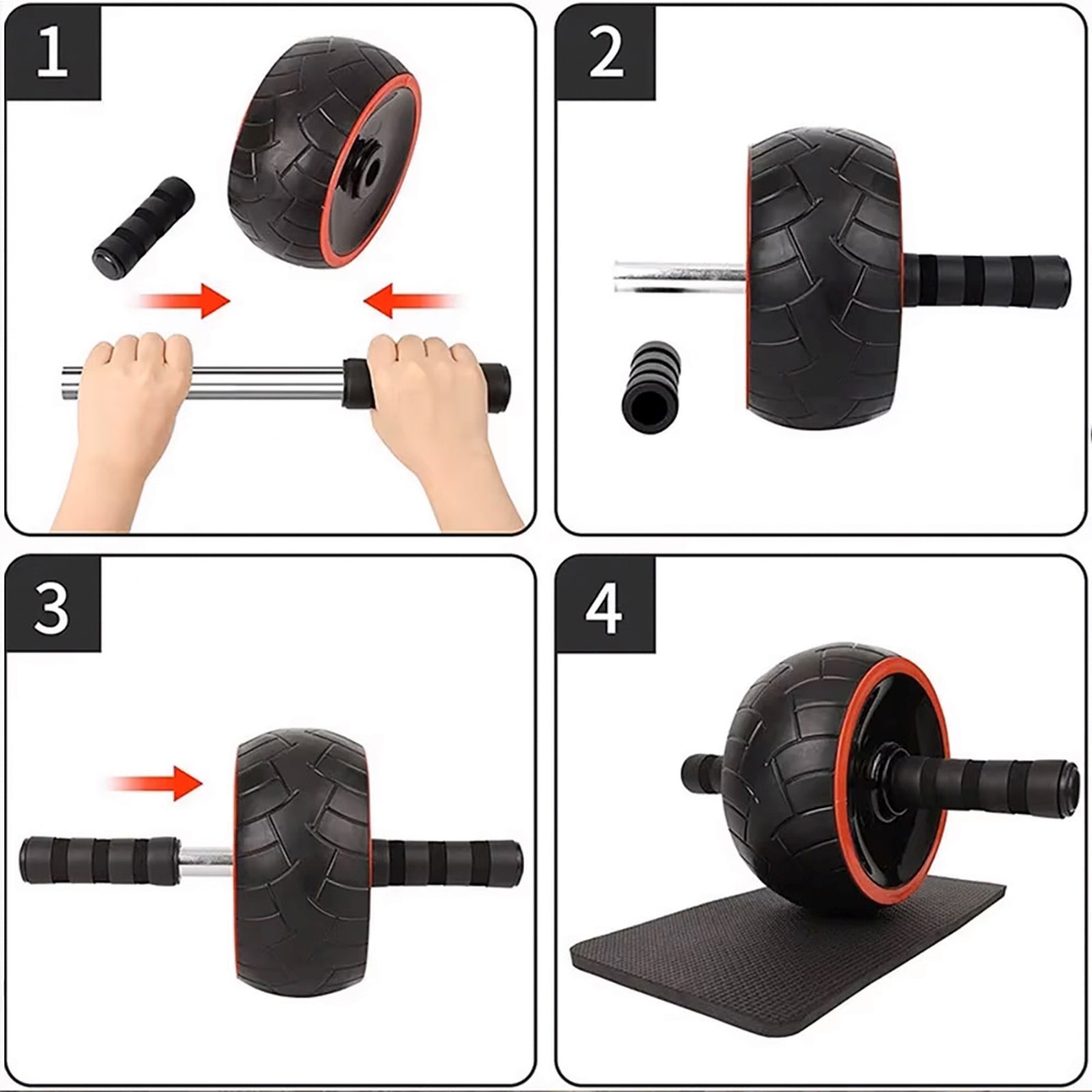 Fitness & General Exercise Equipment – Ab wheel exercise wheel - Carlat