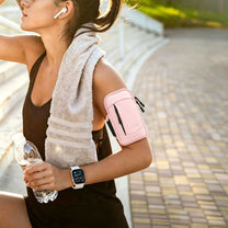 Fitness exercise – Armband for running - pink - Carlat