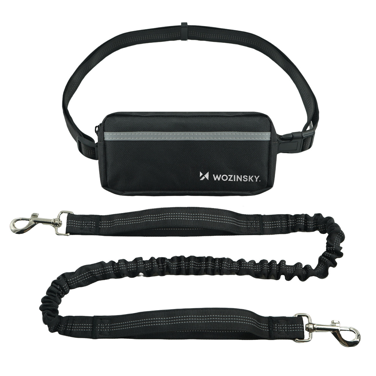 Fitness exercise – Waist belt for running with a dog - Carlat