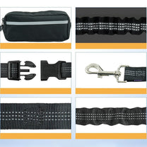 Fitness exercise – Waist belt for running with a dog - Carlat