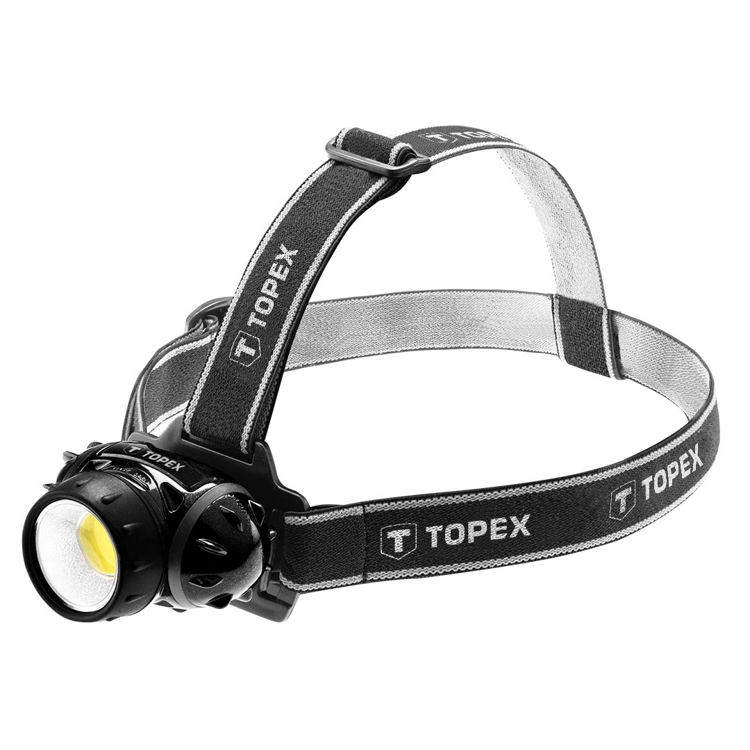 Flashlights, hand lamps – 3W LED COB headlamp, 3 x AAA - Carlat