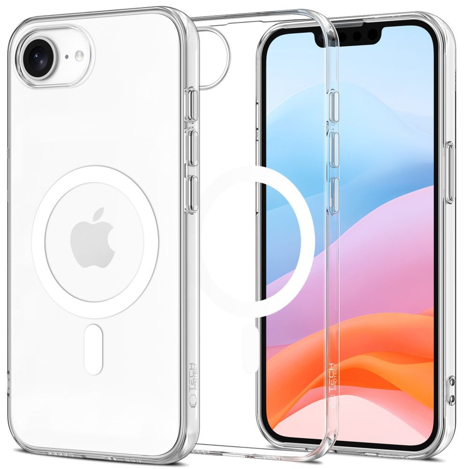 FlexAir MagSafe case for iPhone 16e / 17e - transparent - Carlat