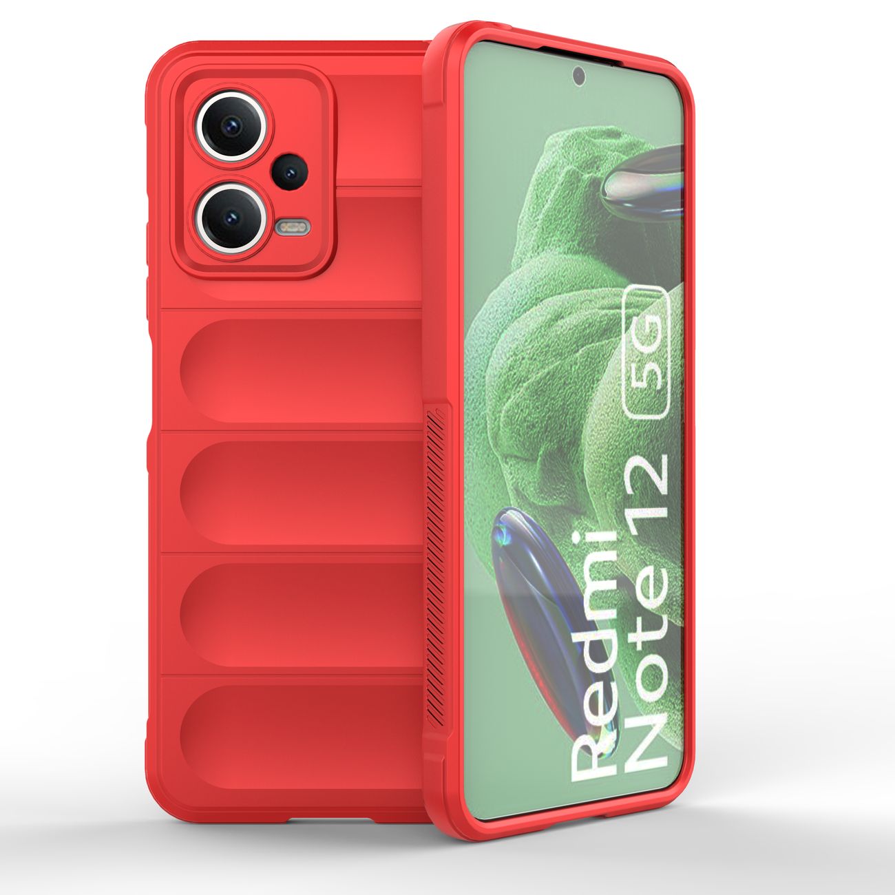 Flexible cover for Xiaomi Redmi Note 12 5G / Poco X5 5G Magic Shield Case red - Carlat