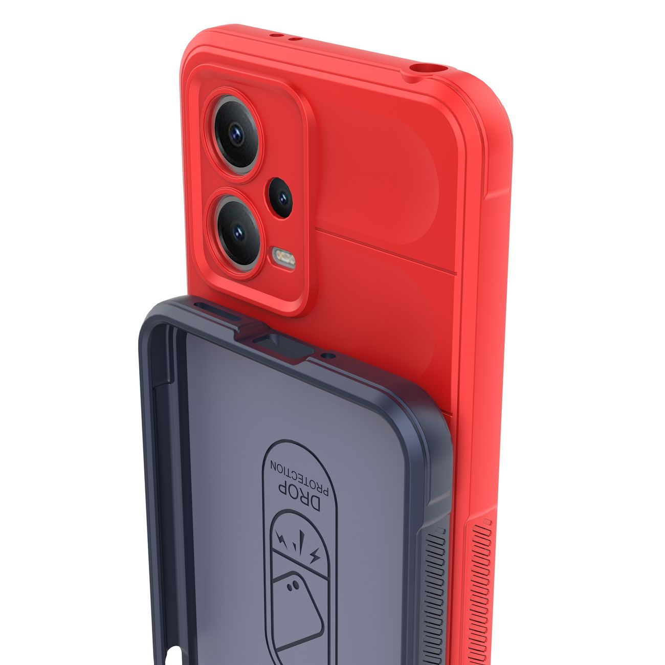 Flexible cover for Xiaomi Redmi Note 12 5G / Poco X5 5G Magic Shield Case red - Carlat