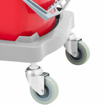 Floor cleaning cleaning trolley, 2 buckets, 2x 17 liter juicer - Carlat