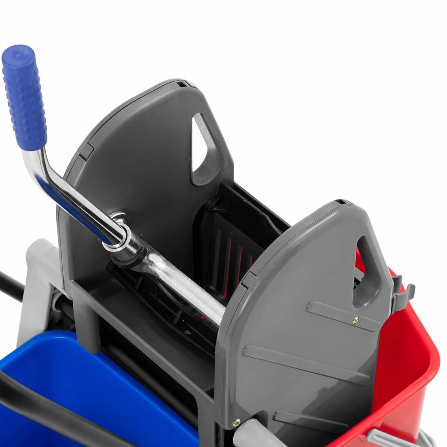 Floor cleaning cleaning trolley, 2 buckets, 2x 17 liter juicer - Carlat