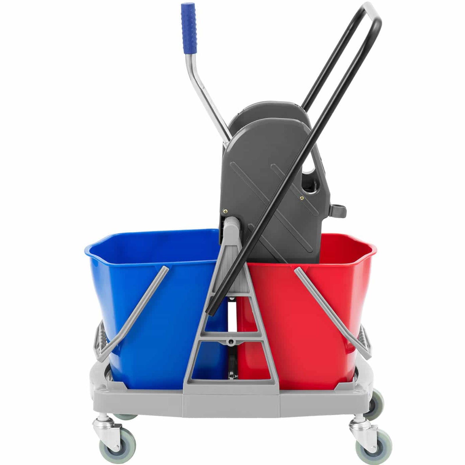 Floor cleaning cleaning trolley, 2 buckets, 2x 17 liter juicer - Carlat