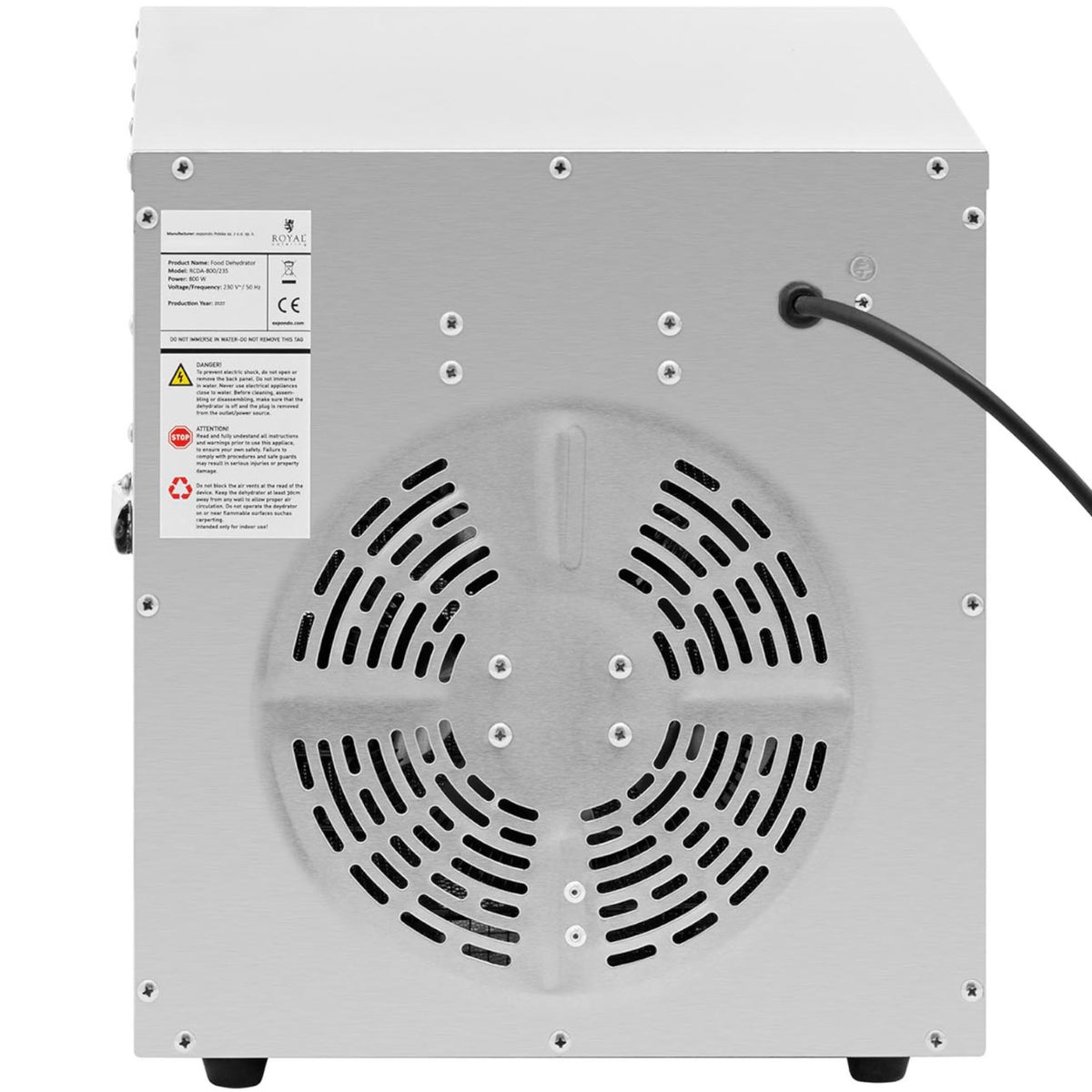 Food Dehydrators – Professional food dehydrator dryer 8 racks 29x29cm - Carlat