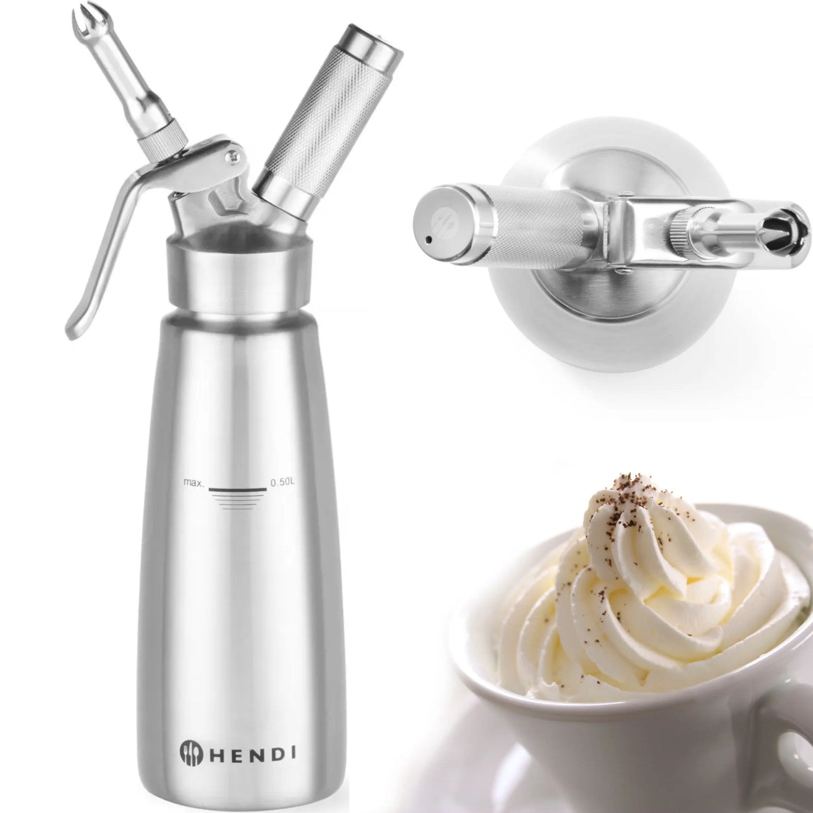Food Mixers & Blenders – Syfon do bitej śmietany Profi - Carlat