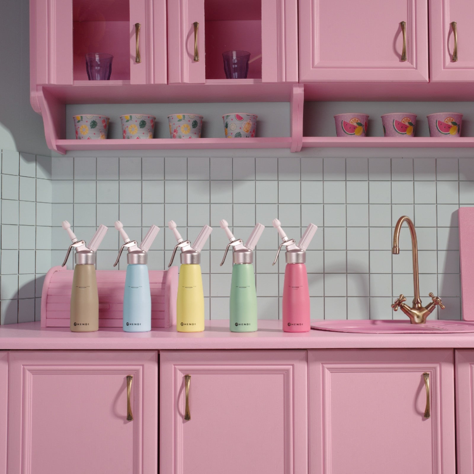 Food Mixers & Blenders – Syfon do bitej śmietany pastelowy - Carlat