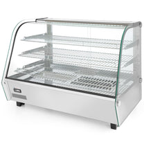 Food Service – Adjustable display heating display cabinet, 3 shelves, - Carlat