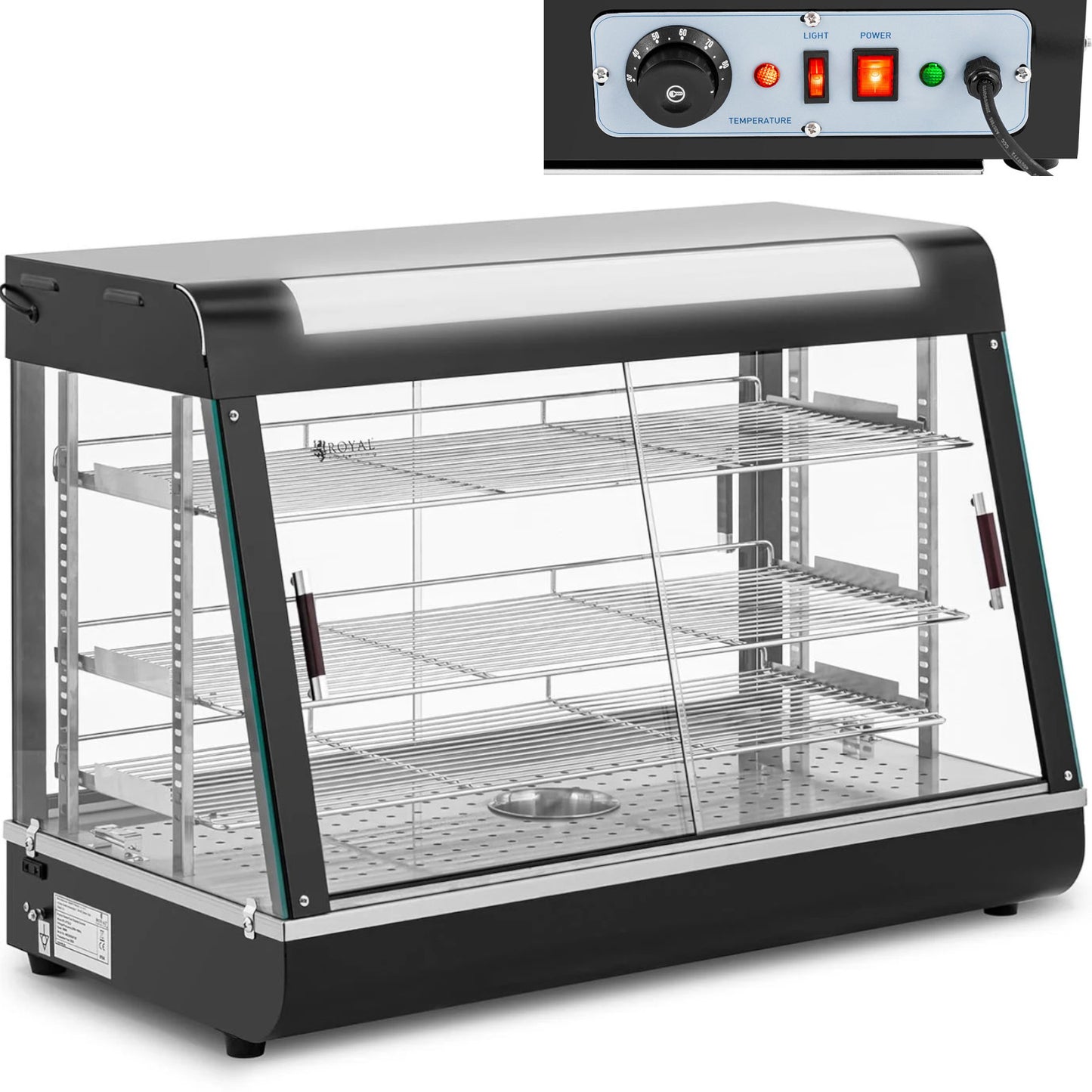 Food Service – Adjustable heating display for food presentation, 3 - Carlat