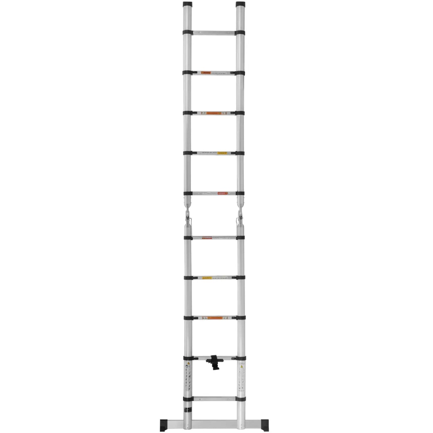 Food Service – Aluminum folding telescopic ladder 12 steps 0.85-1.85/3.8 - Carlat