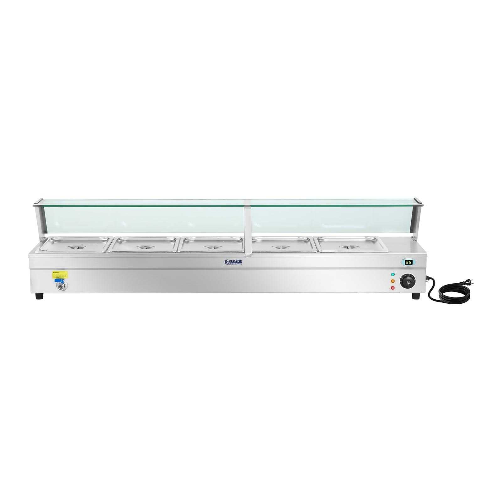 Food Service – Bain-marie water heater with tap and glass - Carlat