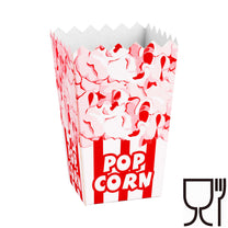Food Service – Cardboard box for PopCorn 7x14.5x9cm MEDIUM 0.75L - Carlat