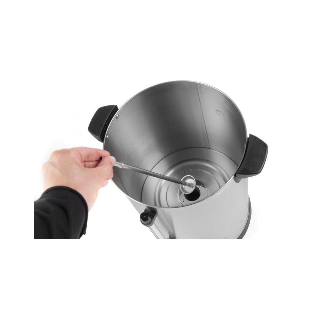 Food Service – Coffee and tea percolator brewer, steel, 950W - Carlat