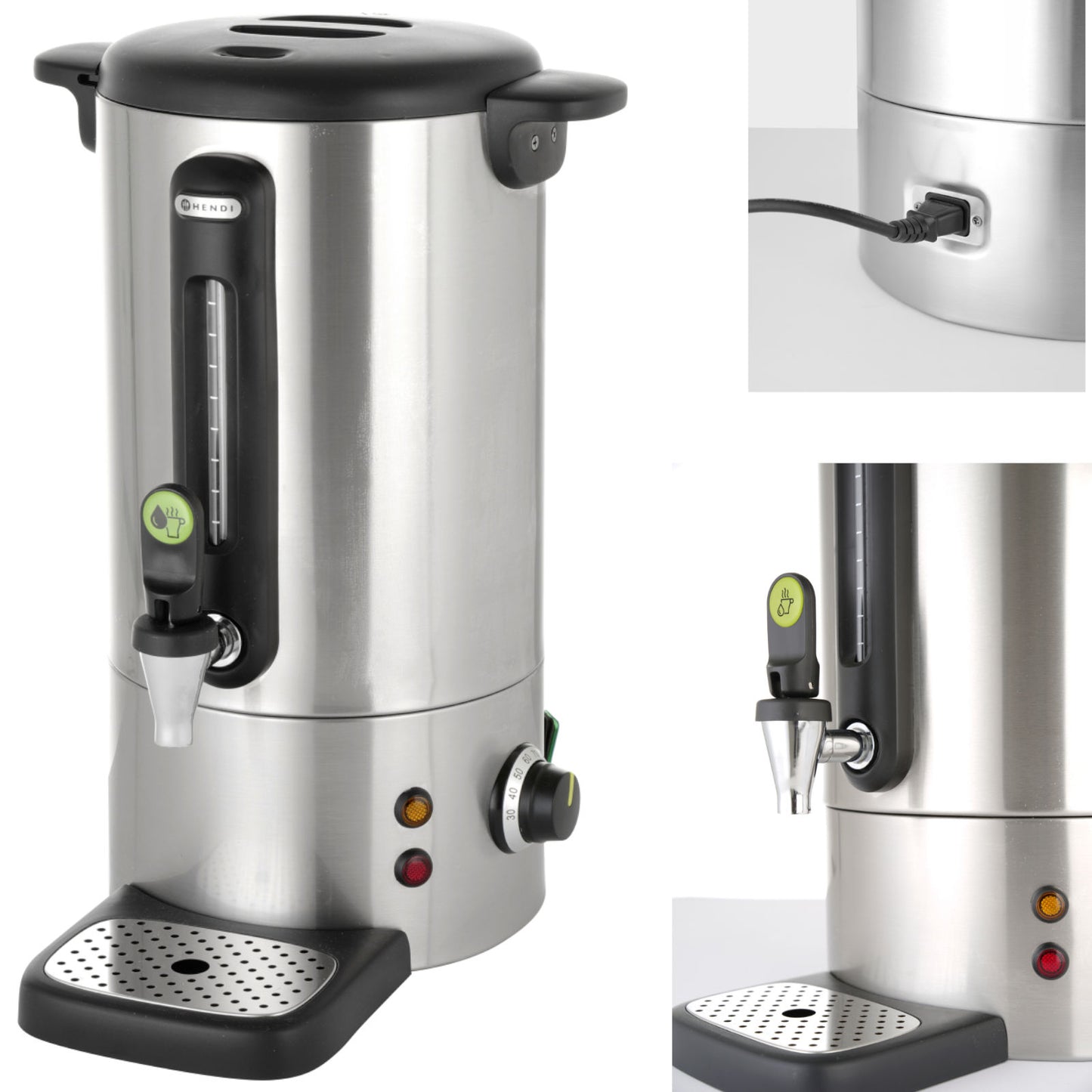 Food Service – Coffee heater with non-dripping steel tap UNIQ - Carlat