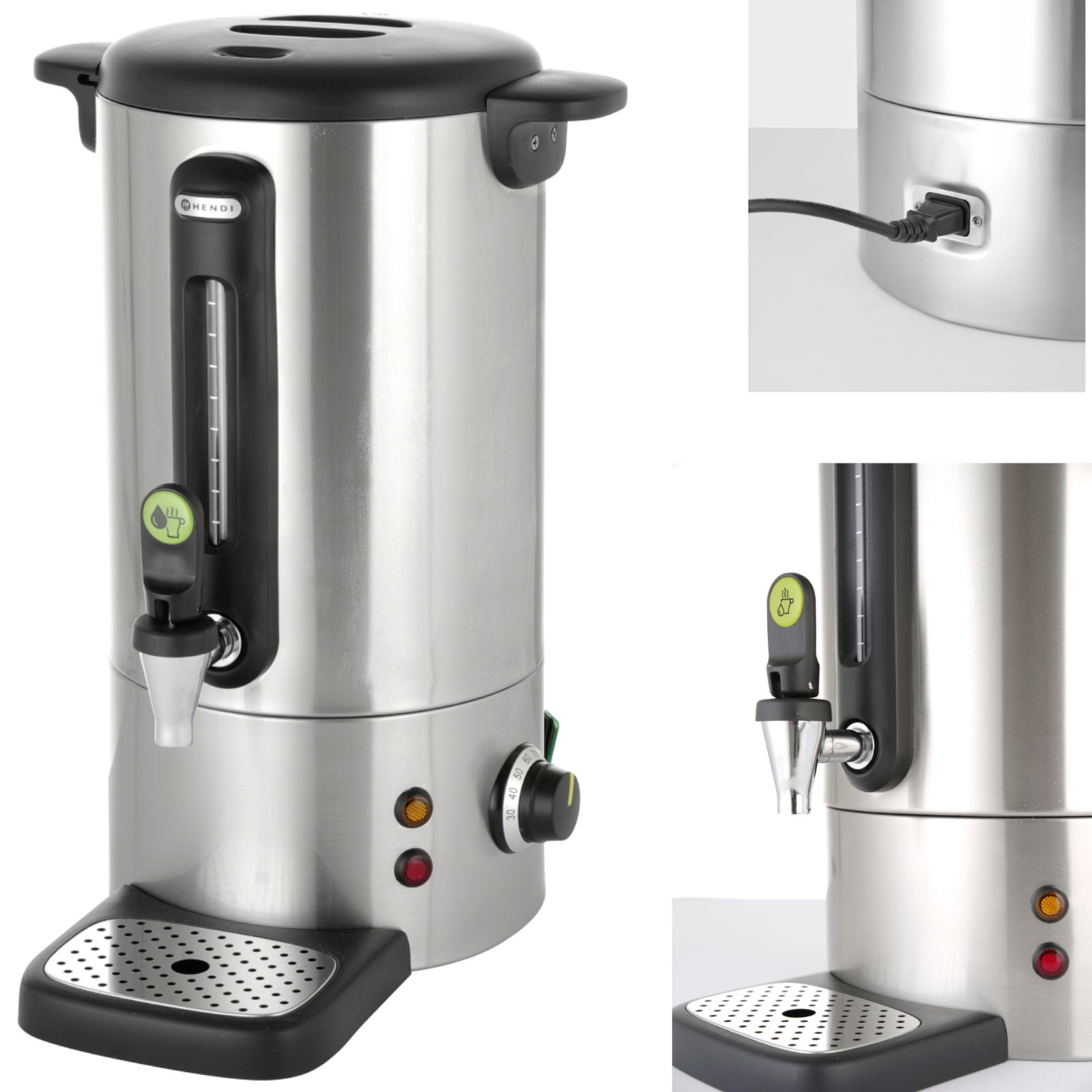 Food Service – Coffee heater with non-dripping steel tap UNIQ - Carlat