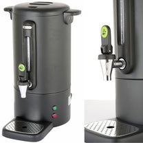 Food Service – Coffee percolator brewer with non-drip tap black - Carlat