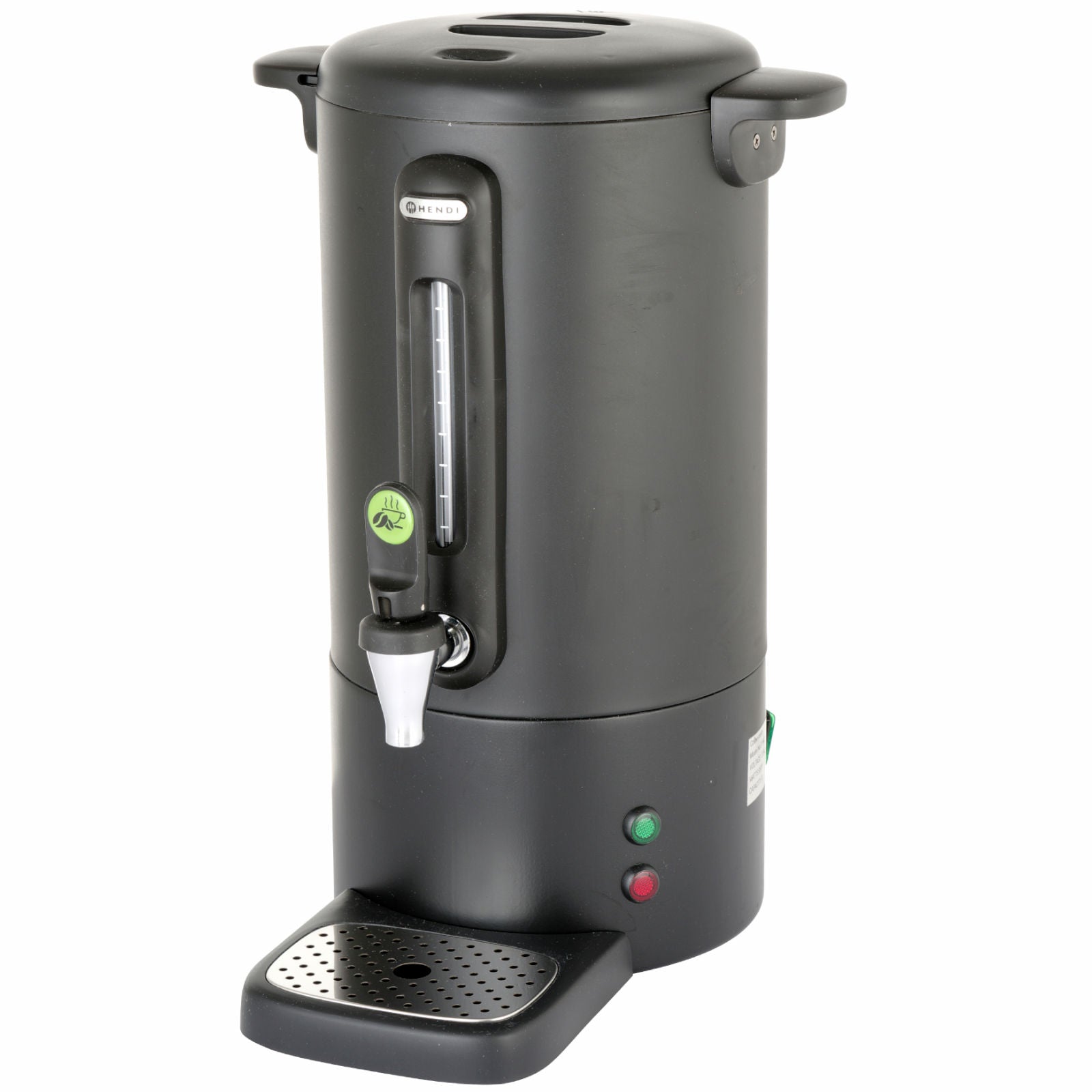 Food Service – Coffee percolator brewer with non-drip tap black - Carlat