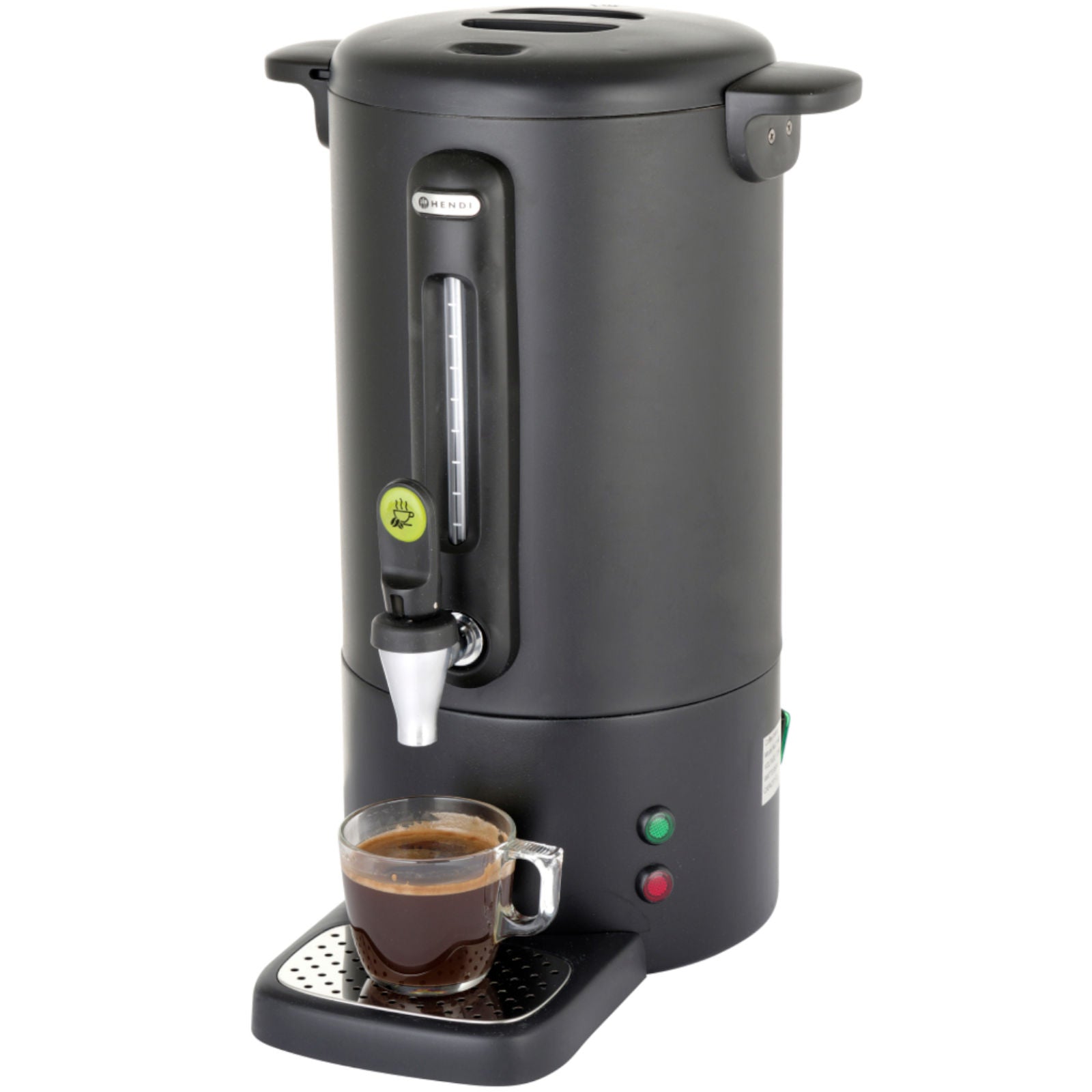 Food Service – Coffee percolator brewer with non-drip tap black - Carlat