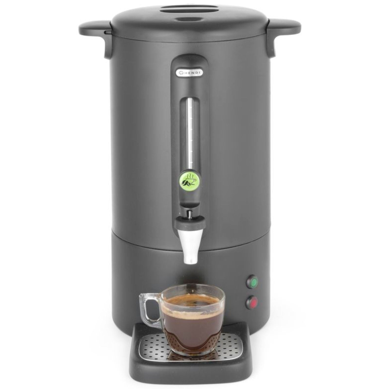 Food Service – Coffee percolator brewer with non-drip tap black - Carlat