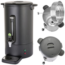 Food Service – Coffee percolator brewer with non-drip tap black - Carlat