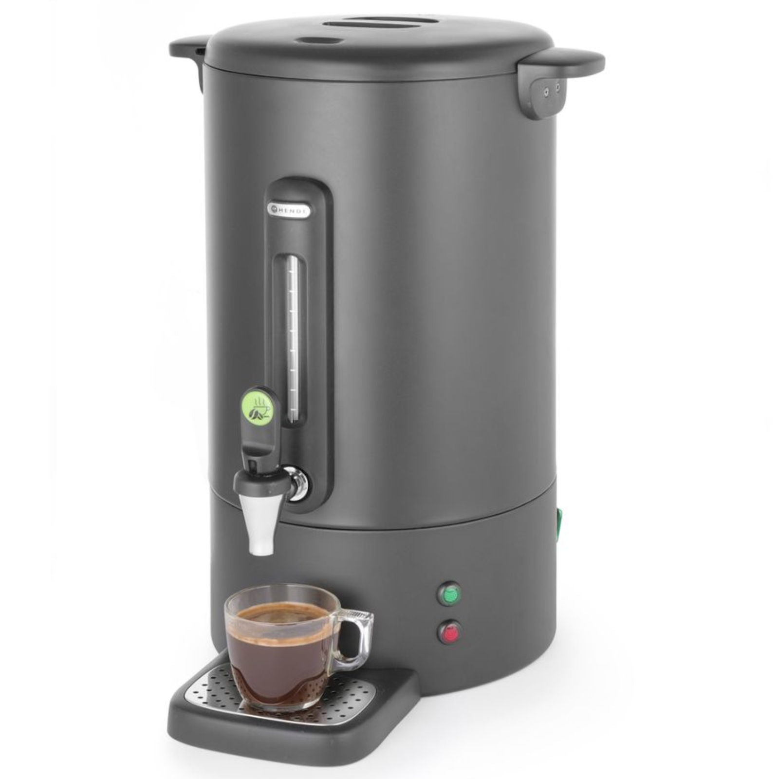 Food Service – Coffee percolator brewer with non-drip tap black - Carlat