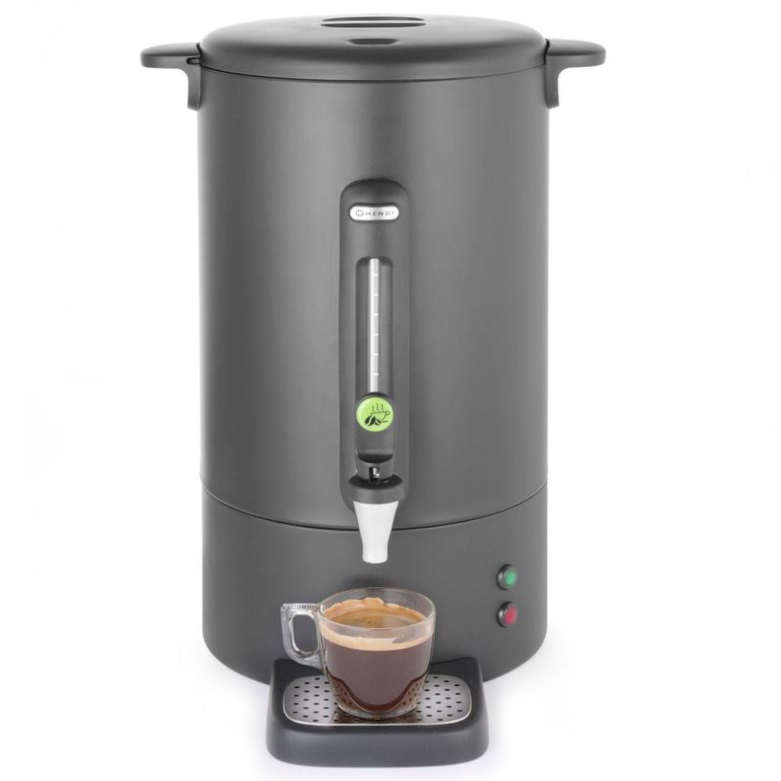 Food Service – Coffee percolator brewer with non-drip tap black - Carlat
