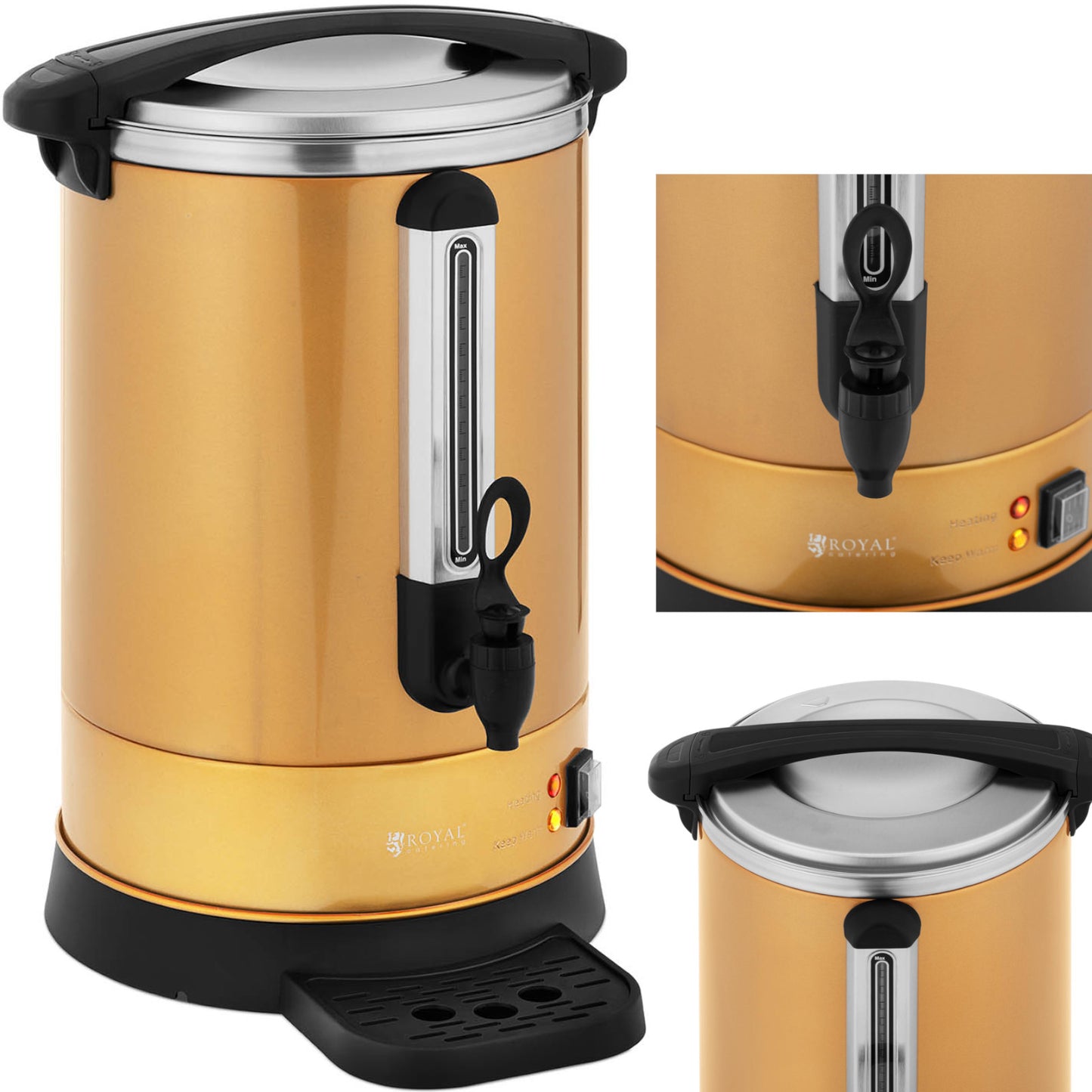 Food Service – Coffee/tea maker with tap and drip tray - Carlat
