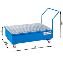 Food Service – Containment drip tray for 2 barrels PRO-LINE - Carlat