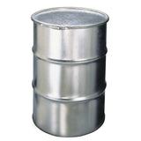 Food Service – Galvanized steel metal barrel 200L, removable lid