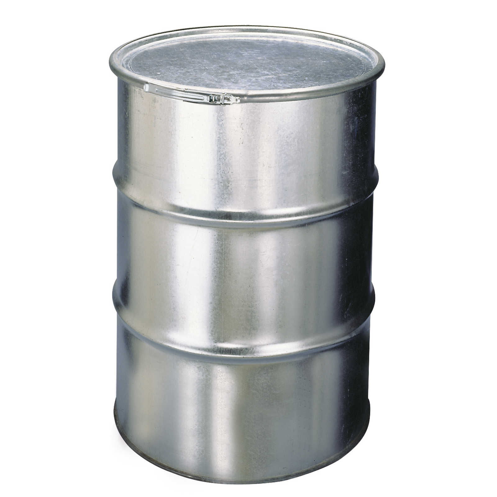 Food Service – Galvanized steel metal barrel 200L, removable lid - Carlat