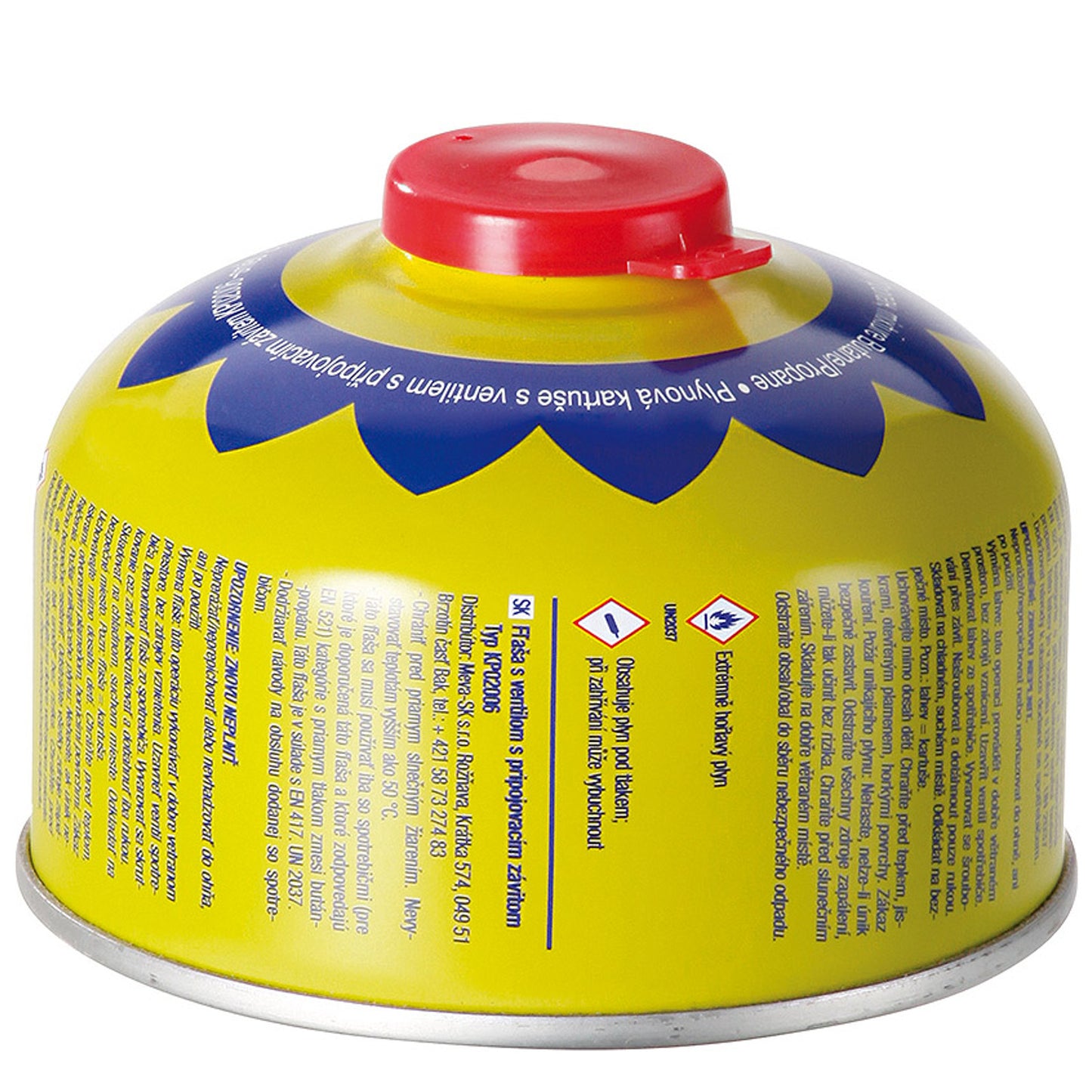 Food Service – Gas cartridge cartridge with valve and thread - Carlat
