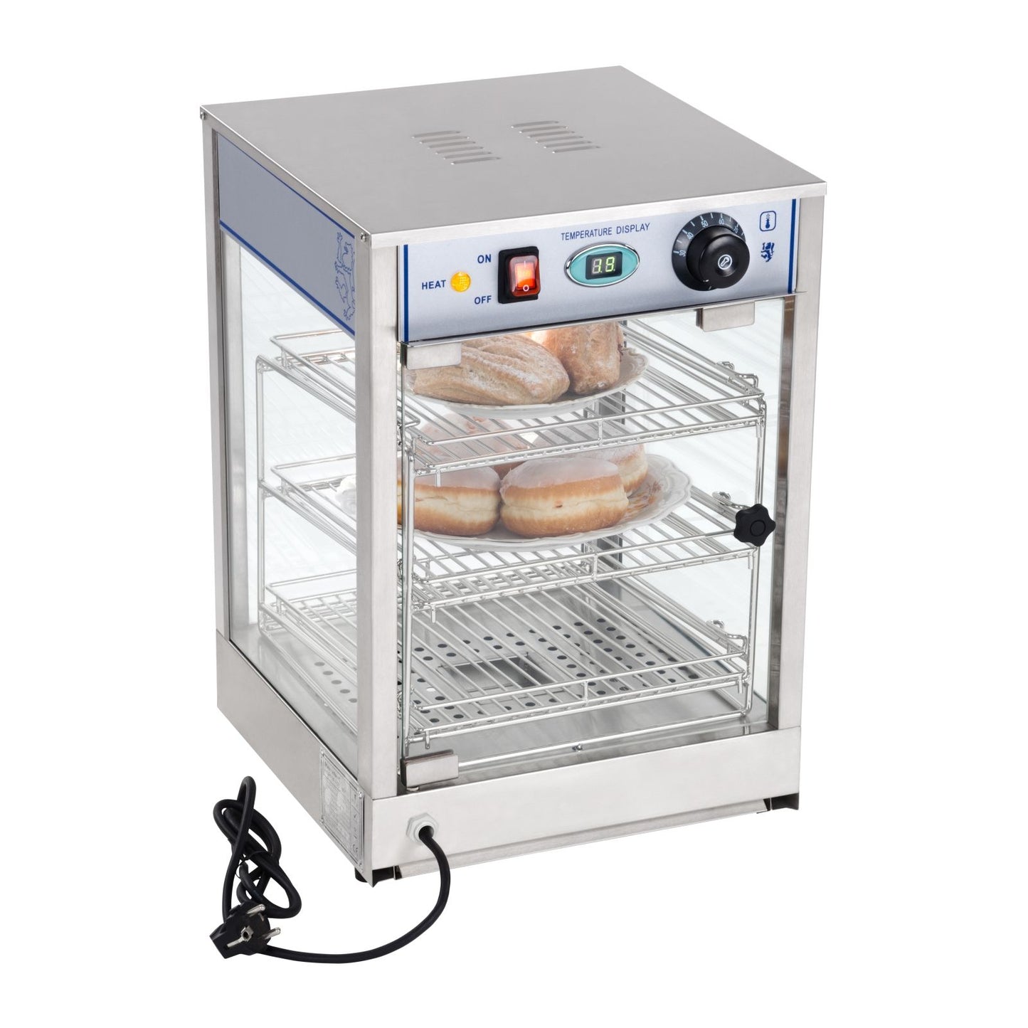 Food Service – Heating display cabinet 850W, width 35.5cm - Carlat
