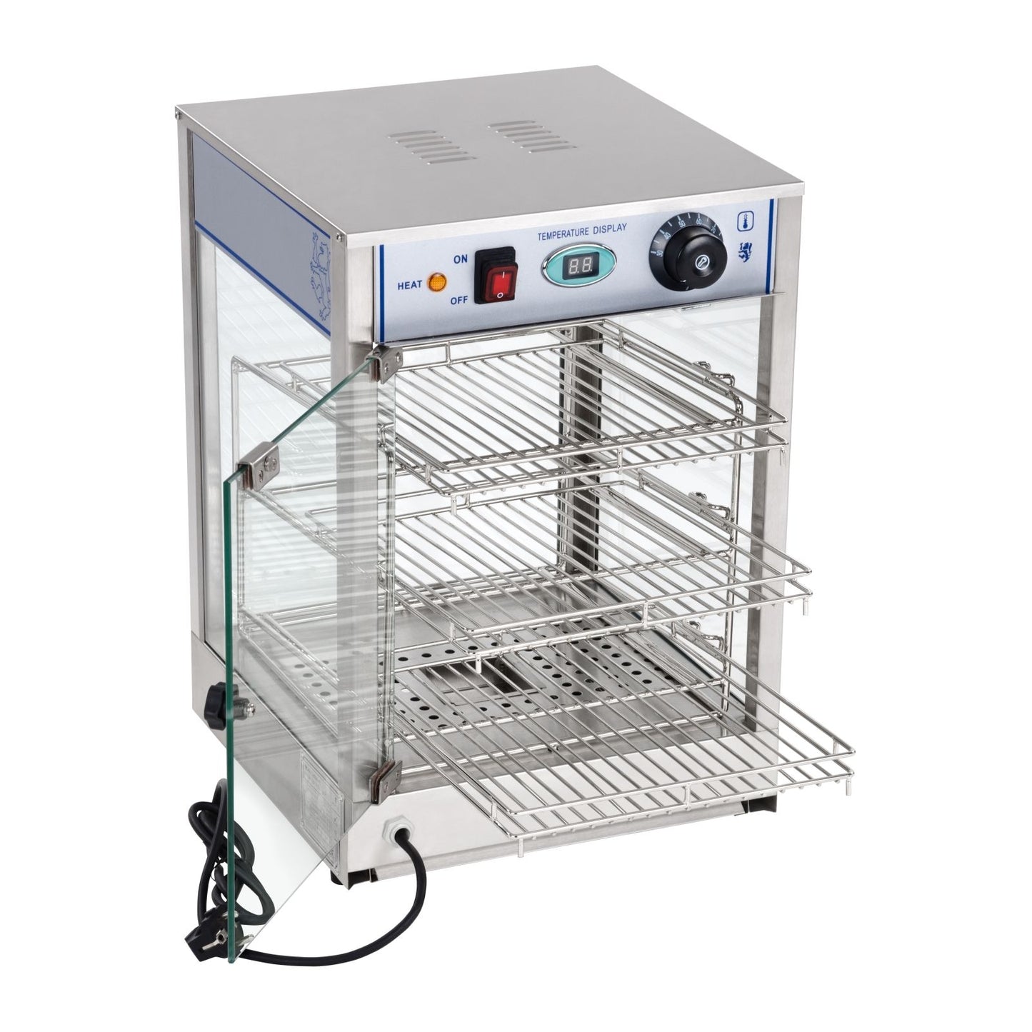 Food Service – Heating display cabinet 850W, width 35.5cm - Carlat
