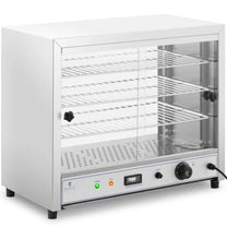 Food Service – Heating display cabinet for food, 3 shelves, - Carlat