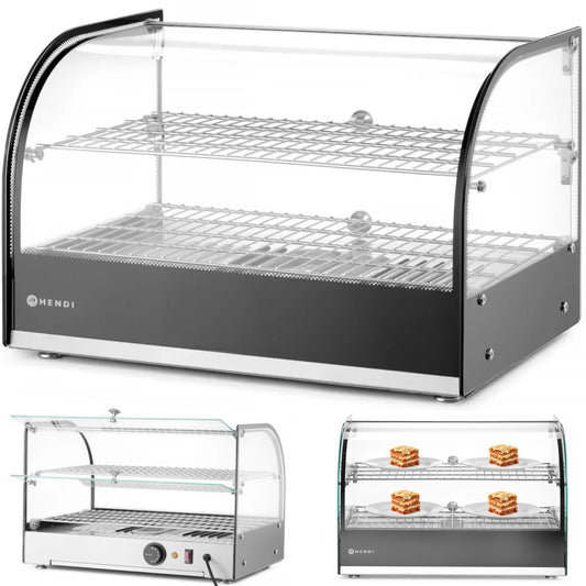 Food Service – Heating display cabinet for food display 800W - Carlat