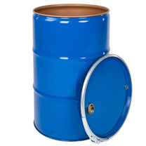 Food Service – ISO OH metal steel barrel, removable lid, - Carlat