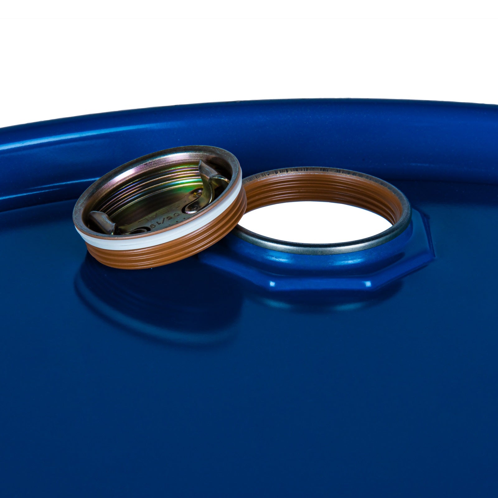 Food Service – ISO OH metal steel barrel, removable lid, - Carlat