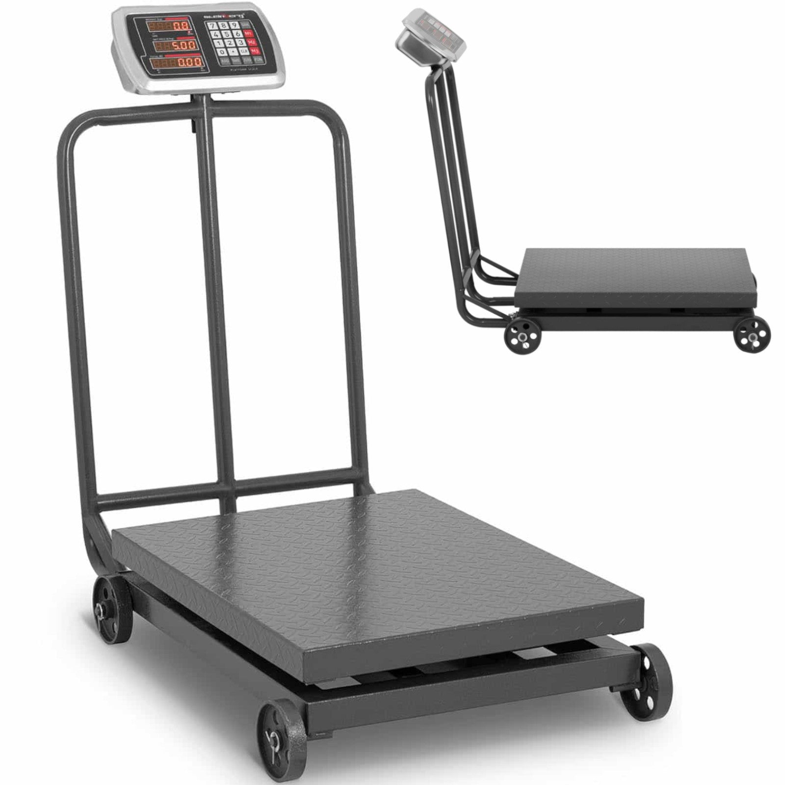 Food Service – Industrial platform scale on wheels 600 kg - Carlat