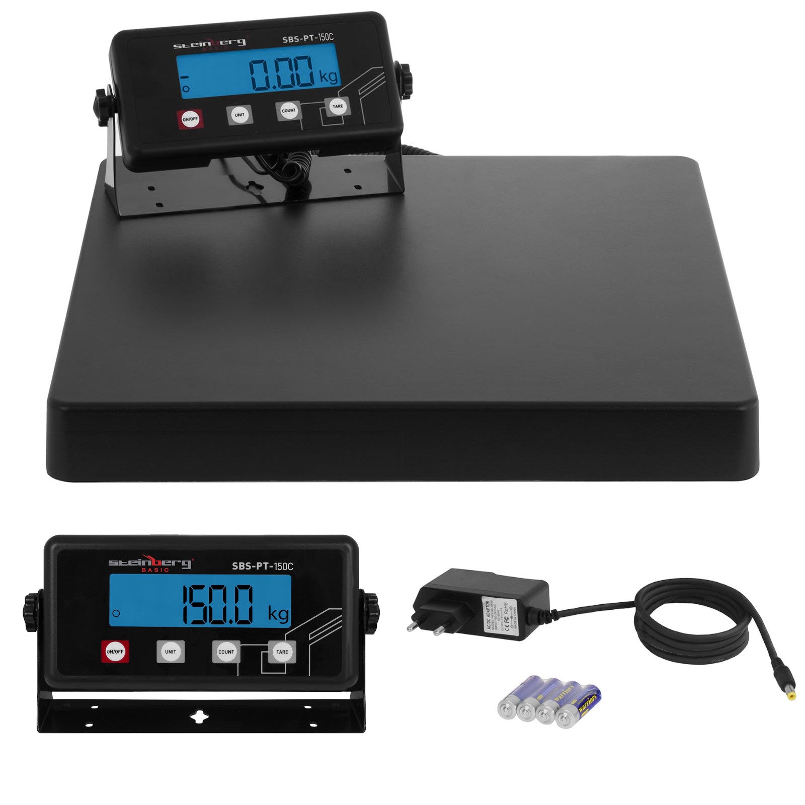 Food Service – Industrial postal parcel scale 150kg / 20g - Carlat