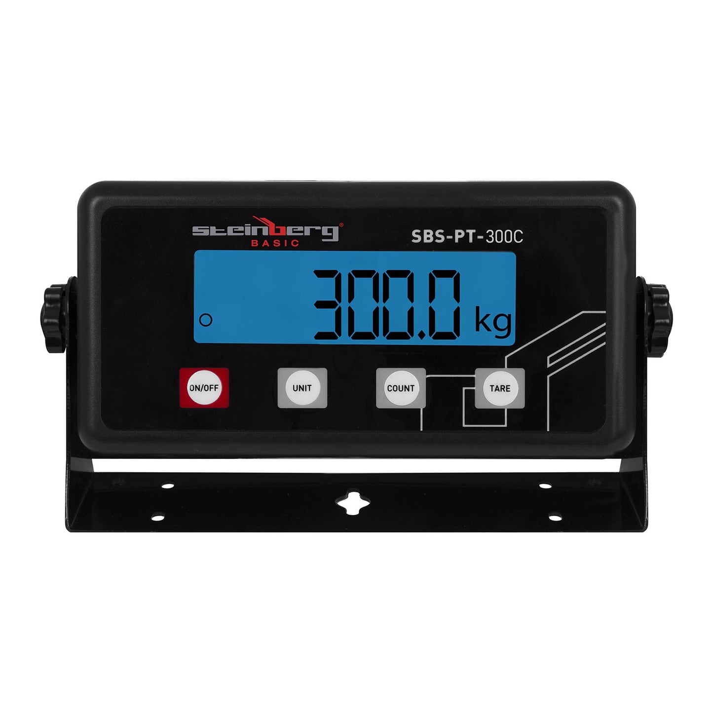 Food Service – Industrial postal parcel scale 300kg / 50g - Carlat