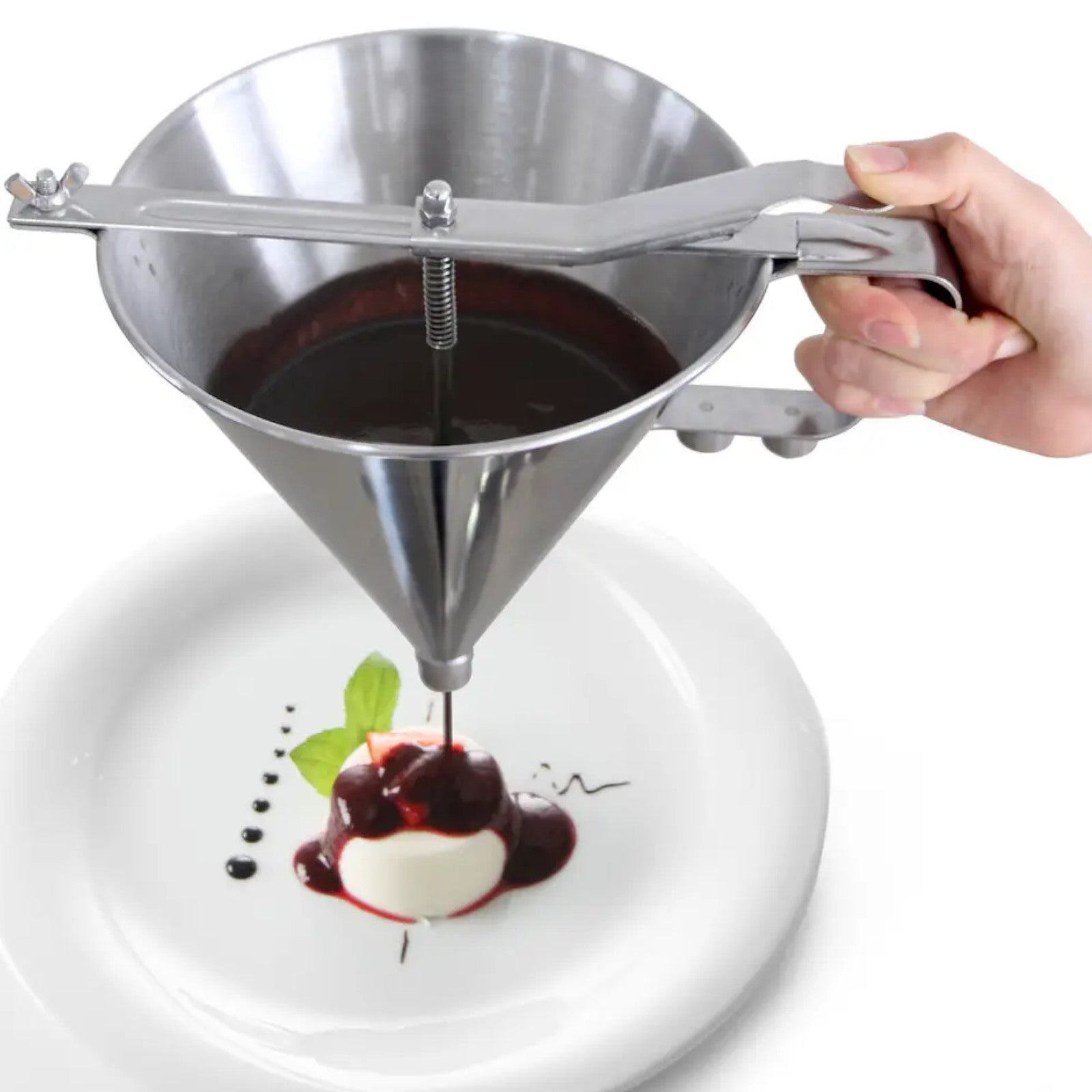 Food Service – Kitchen Line - Hendi 551813 steel dispenser - Carlat
